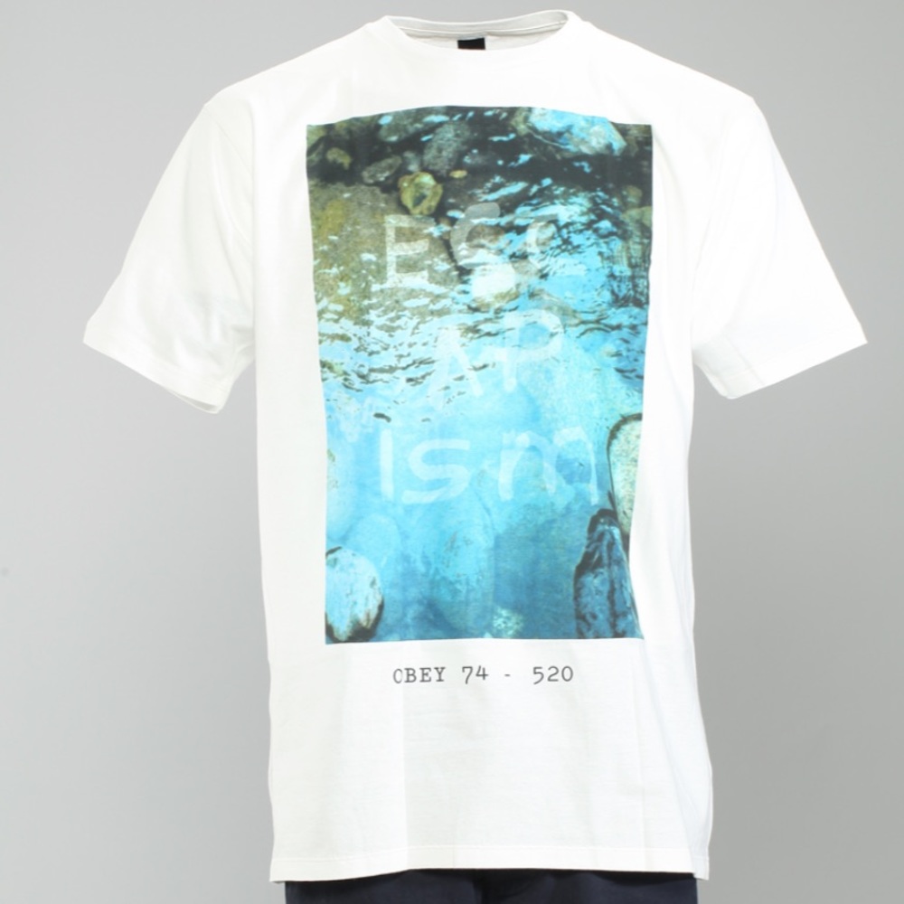 OBEY ESCAPISM TEE Mens Medium